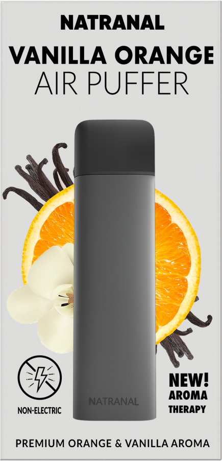 Natranal Vanilla Orange Aromatherapy Puffer – Creamy & Bright