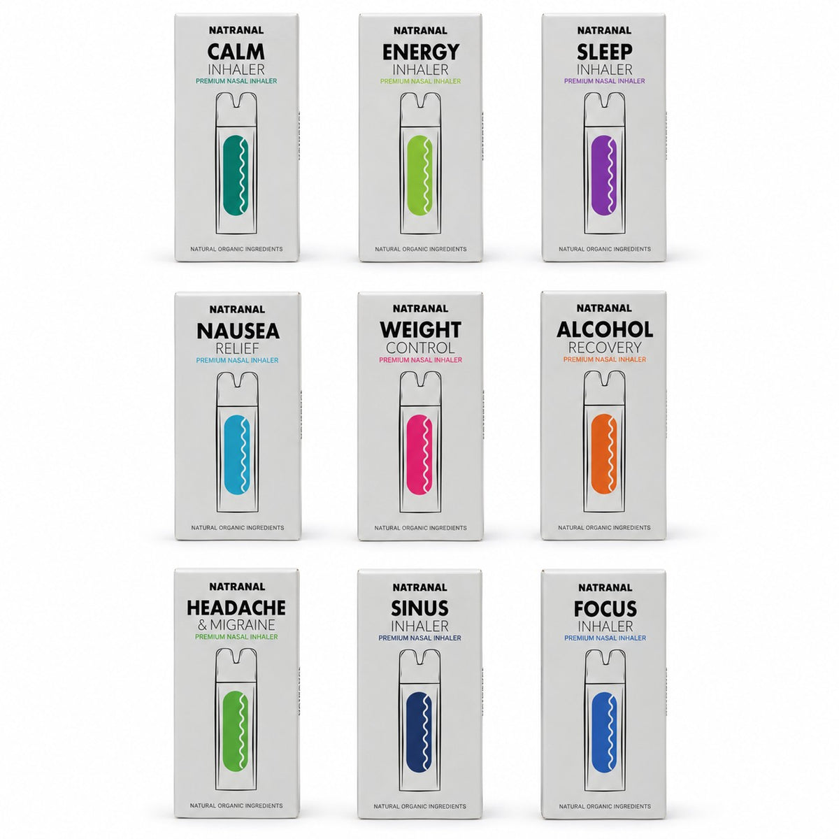 Nasal Inhaler Trial Starter Pack (9 Pack)